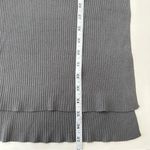 New York & Co. New York &‎ Company Ribbed Midi Dress Womens XL High Low Hem Side Slit V-neck Photo 9