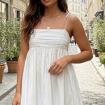 Reformation Anthropologie Catarina Babydoll Mini Dress Photo 0