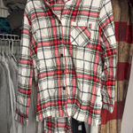 Target Plaid  Pajama Set Red Green White Photo 0