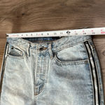 Armani Exchange Armani Exchange Boyfriend Zipped Side Mid Rise Crop Blue Jeans Size 26 Photo 8