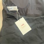 ANDIE NWT Swim Black Luzon One Piece Small Halter Open Back Dramatic Minimalist Photo 7