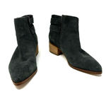 Bleecker and Bond Bleecker‎ & Bond size 7.5 gray leather ankle boot pointed toe Photo 0