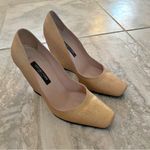 Sergio Rossi  Wedge Heel Shoes, Gold (Made in Italy) Size EU36 Photo 2
