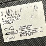 Clarks | NWT Lyrical Sky Black Leather Square Toe Buckle Ballet Flats, 7.5M Photo 7