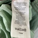 Free People  Easy To Love Cotton Bubble Mini Dress Size Small Sage Green Bohemian Photo 12