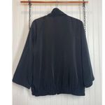 Mureli Vintage 80s 90s Black Gold Safari Baroque Bomber Jacket Size Large Petite Photo 1