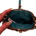 Zebra Coin Purse Wristlet Black Photo 2