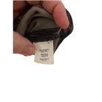 Madewell Velvet Bow Back Tee Dress Short Sleeve Silvery Gray Silk Blend Medium Photo 7