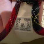 Vans  Red Style 93 Red Tartan Plaid Women's Sneakers Photo 6