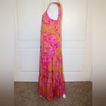 Ted Baker Bambia Floral Print Crepe Maxi Dress Size 1 Small Photo 2
