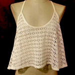 Victoria's Secret Victoria Secret Pink Racerback Lace Crop Top Size Small Photo 0