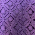 Banana Republic  Purple Lace Short Sleeve Top - Size S Photo 2