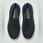 Rothy’s The Original Slip On Black Sneakers Loafers Shoes Size 7 Blue Photo 2