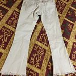 Rue 21 3/4  White wash distress flare capris Photo 2