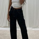 Et Clet Contrast Stitch Jeans  Photo 0