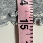 PacSun Playboy by Women's Medium Gray Crop Top Long Sleeve Lettuce Hem Photo 7