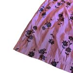 Dawn Joy Retro Y2K 2000s Sheath Mini Dress Floral Print Party Size Medium NWT Purple Photo 4