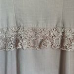 Donna Morgan Pink V-Neck Puff Sleeve Midi Dress Photo 5