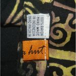 Aloha Hut Hawaii Women’s Beach Wrap Shawl Scarf Black Fringe Hibiscus Flowers Photo 12