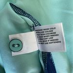 Lady Hagen  Blue Eyelet Turquoise Lined Athleisure Skort Size 16 NWT Photo 9