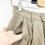 Miou Muse Womens Preppy Career High Waisted Wide‎ Leg Trousers Pants Size M Tan Size M Photo 4