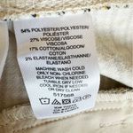 Loft Ann Taylor yellow checkered gingham plaid wide leg ankle pants size 8 Photo 7