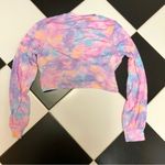 Beach Riot NWT x LoveShackFancy Collab Marley Cotton Candy Crop Top Knotted szL Photo 3