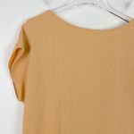 NWT Six/Fifty Do The Twist Top Shirt Cap Sleeves Marigold Size Medium M NEW Photo 7