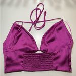 Garage  Purple Halter Top Photo 2