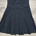 Halara  Racerback Pleated Black Tennis Active Dress Size XS Photo 3