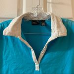 Brooks Bobbie  Blue/White Short Sleeve Polo Shirt 2XL Photo 2