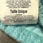 Columbia UNISEX Hat Teal and Gray & Pom-Pom Photo 2