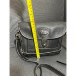 Dooney & Bourke Vintage Mini Dover Collection 1992 Black Crossbody Bag Purse Photo 15