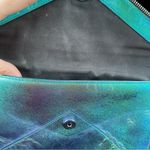 Rebecca Minkoff Rare Iridescent Blue Envelope Clutch Photo 4