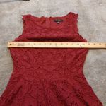 City Studio Size 1 Burgundy Lace Evening Dress Sleeveless Romantic Date Night Red Photo 5