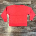 Fanatics  Wisconsin Badgers Red Women’s Crewneck Sweatshirt Size Large Photo 3