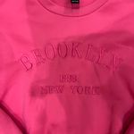 SheIn Brooklyn Hot Pink Sweat Set Photo 2