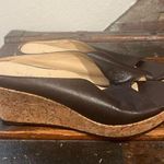 Taryn Rose  Cork Wedge Leather Sandals 6.5 Photo 1