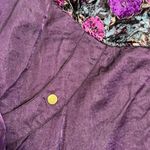 Vintage‎ Womens Windbreaker LG Purple Funky Floral 9ps Grandma Grunch Jacket EUC Photo 2