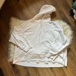 Aerie  White Oversized Pullover Hoodie Photo 1