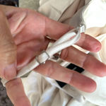 Lulus  satin cowl neck low back champagne pink spaghetti strap midi dress size xs Photo 9