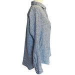 Grayson The Hero Shirt Women’s Size 3/M Navy Bird Print Cotton Button Up Blue Size M Photo 2