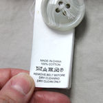 Kate Spade Women Small Belted Trench Coat Ruffled Preppy Coastal Double Breasted Photo 11