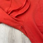 Y2K Peace Sweatpants low rise rhinestones flare womens Orange (small) vintage Photo 5