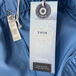 Kyodan Swim X-Large Board Shorts UPF 40 Quick Dry Elastic Waist Drawstring Blue Photo 3