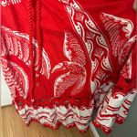 Farm Rio  Red Majestic Coconut Tree Maxi Dress S Photo 3