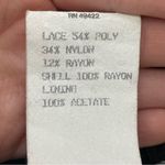 Vintage Scott McClintock Velvet Dress Lace Sequins Peplum 80s 90s‎ Drama Formal Black Photo 8