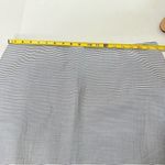 Ann Taylor  Striped Pencil Skirt Navy White Size 14 Career Office Business Casual Photo 8