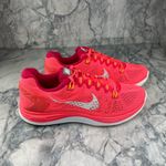 Nike 💖⏫Womens Neon Pink Lunarglide 5 Lunarlon Fitsole Running Shoes Photo 13