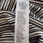  Black and White Striped Long Sleeve Tee Size Medium Athleta Stripe Tee Photo 5